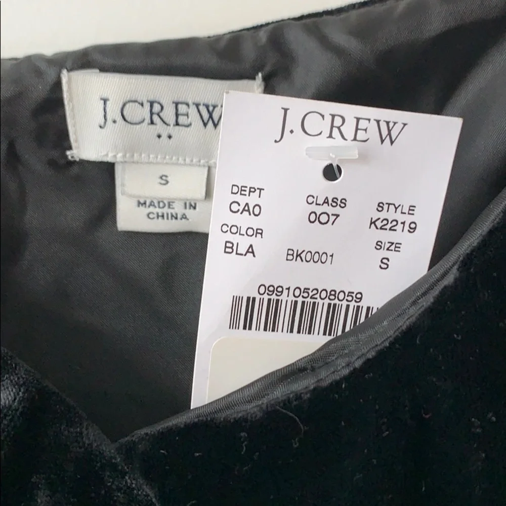 J.Crew Velvet Ruffle Cami - Picture 5 of 7